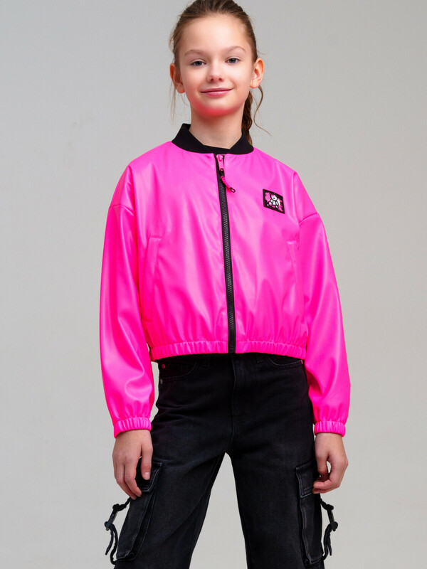 Куртка кожаная для девочек