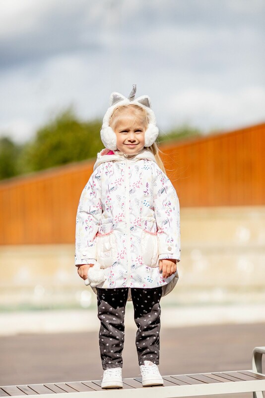 515-23в-2 Куртка-парка для девочки "Жизель"