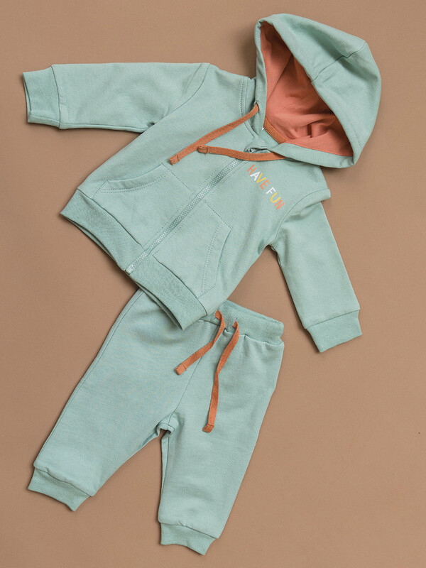 Пижама (толстовка и брюки) для мальчика (069_ЛН25)