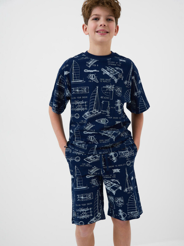 Пижама трикотажная для мальчиков