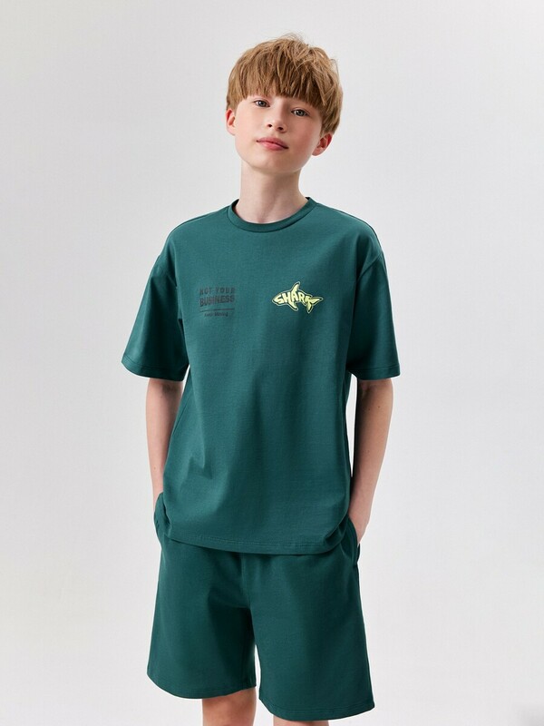Набор детский для мальчиков ((1)футболка и (2)шорты) Sulawesi_set