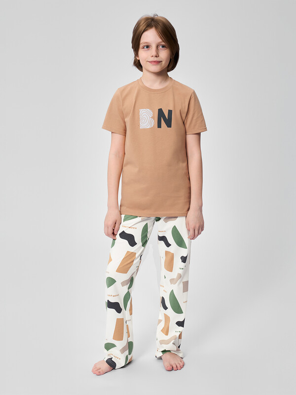 Пижама ДМ футболка и брюки «Симпл-димпл» 351А-161-К