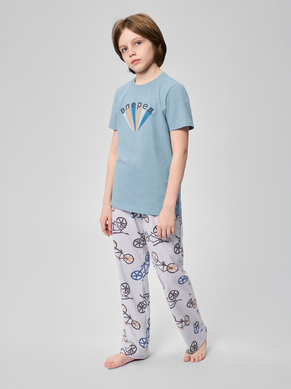 Пижама ДМ футболка и брюки «Симпл-димпл» 351А-161-С