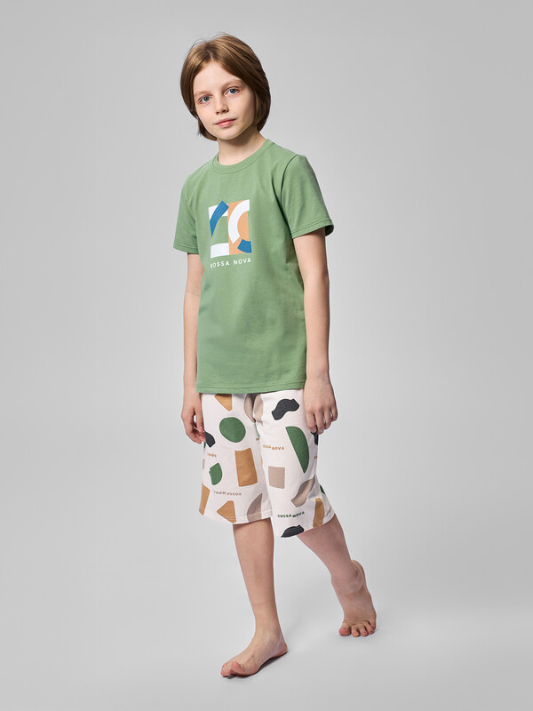 Пижама ДМ футболка и шорты «Симпл-димпл» 384А-161-Х