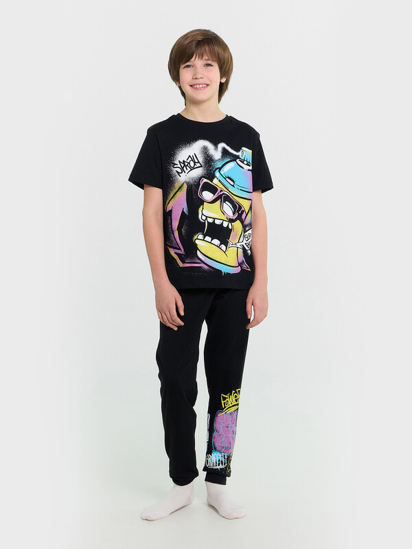 КОМПЛЕКТ ДЛЯ МАЛЬЧИКОВ (ФУТБОЛКА, БРЮКИ) 563321