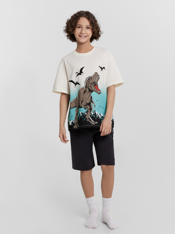 КОМПЛЕКТ ДЛЯ МАЛЬЧИКОВ (ДЖЕМПЕР, ШОРТЫ) 563327