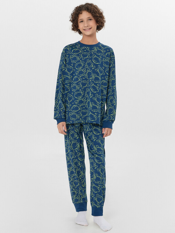 КОМПЛЕКТ ДЛЯ МАЛЬЧИКОВ (ЛОНГСЛИВ, БРЮКИ) 563333