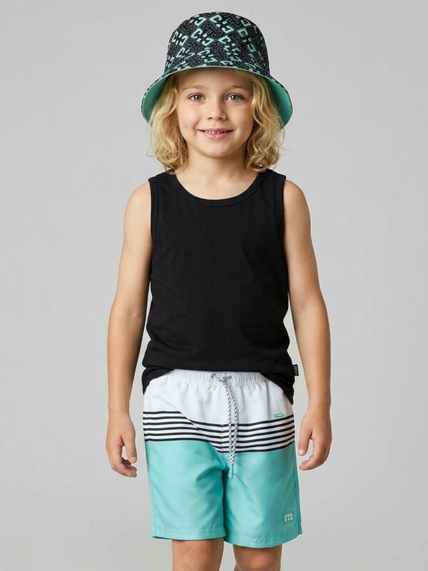 Шорты текстильные плавательные для мальчиков, длинные