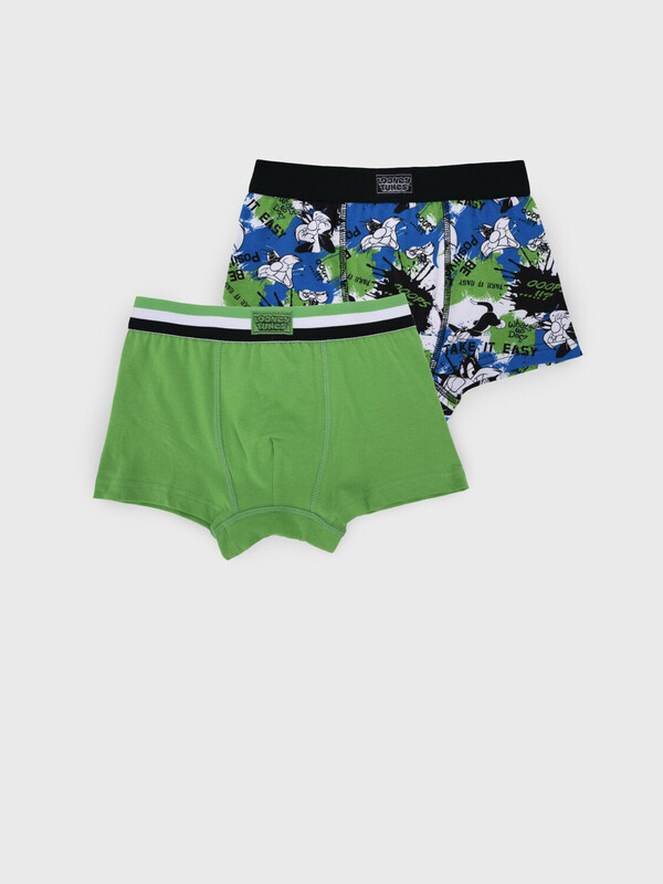 Трусы трикотажные для мальчиков - боксеры, 2 шт в комплекте