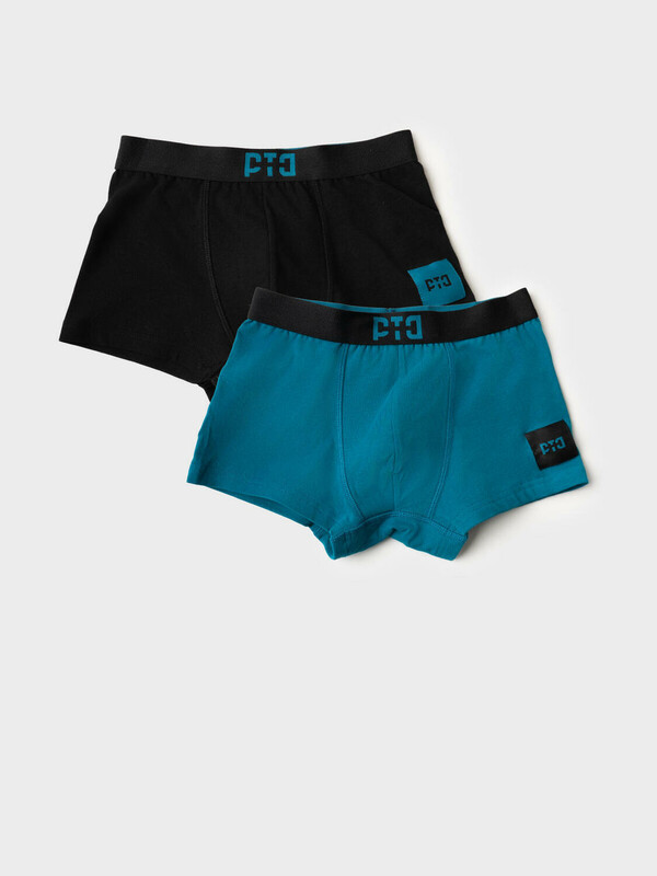 Трусы трикотажные для мальчиков - боксеры, 2 шт в комплекте