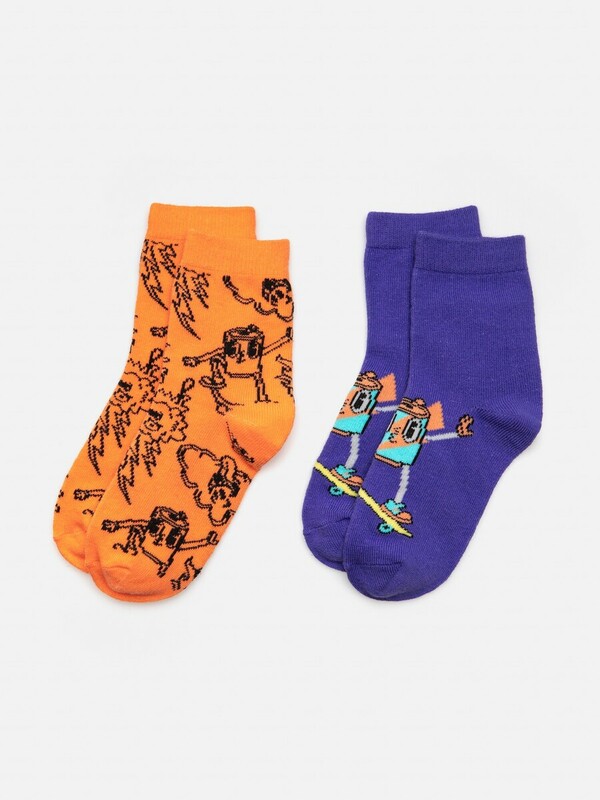 Носки детские в наборе из 2 пар Lumsir