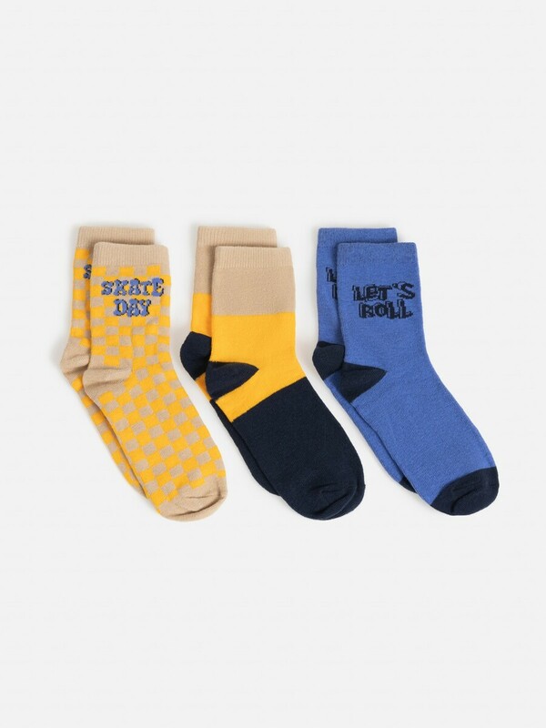 Носки детские в наборе из 3 пар Delun