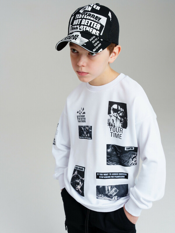 Кепка текстильная для мальчиков