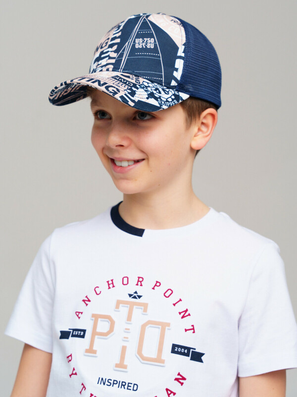 Кепка текстильная для мальчиков