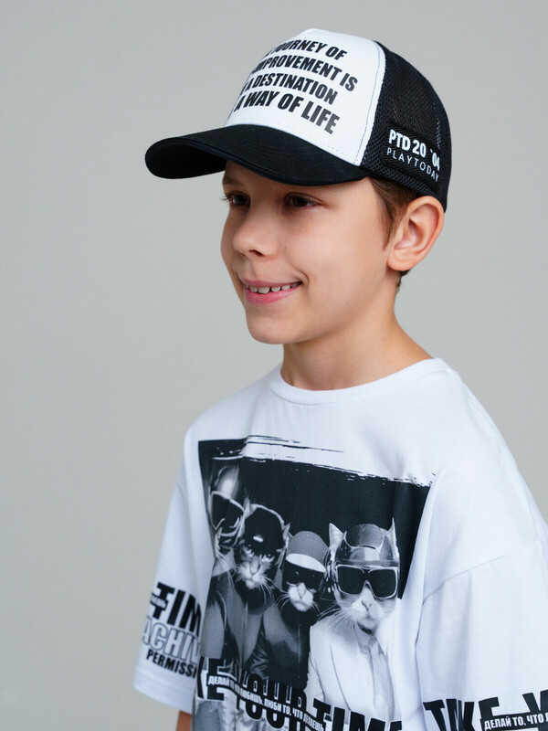 Кепка текстильная для мальчиков