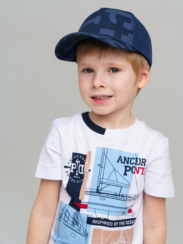 Кепка текстильная для мальчиков