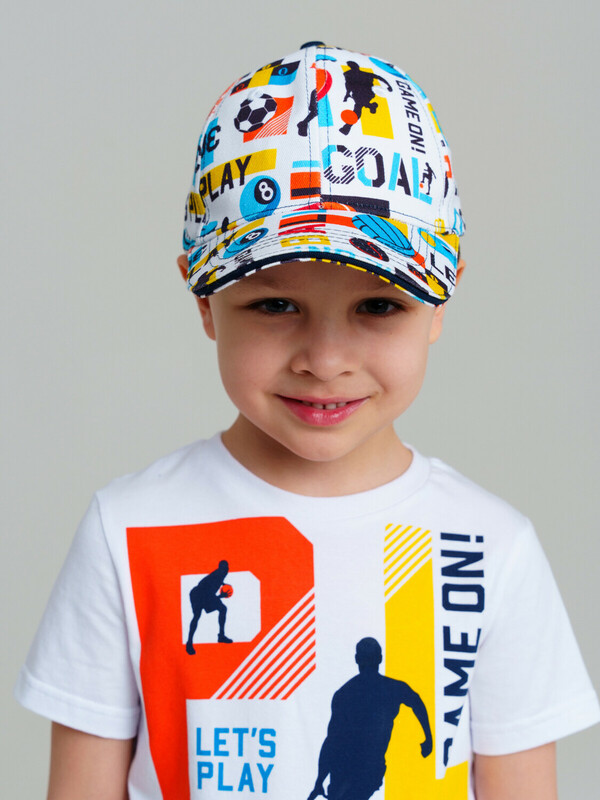 Кепка текстильная для мальчиков