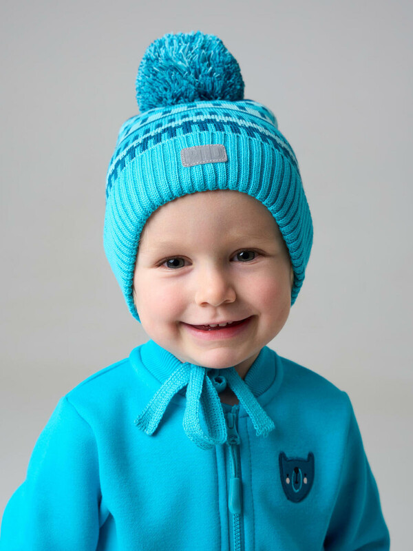 Шапка детская трикотажная для мальчиков