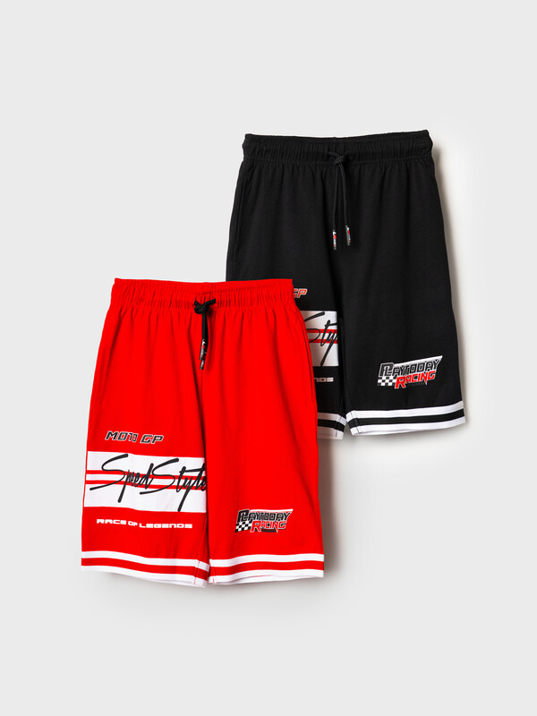 Шорты трикотажные для мальчиков, 2 шт в комплекте