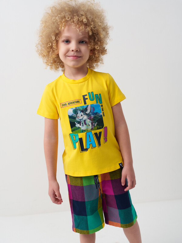 Шорты текстильные для мальчиков