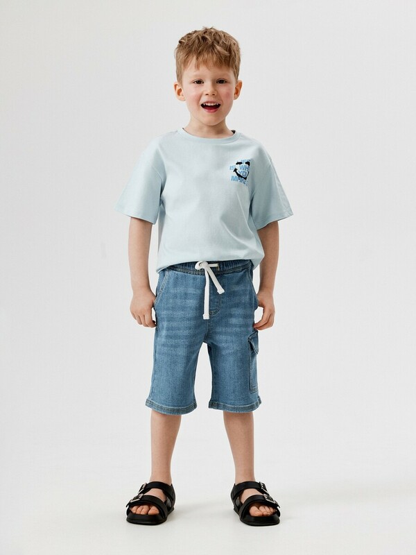 Шорты джинсовые детские для мальчиков Korlis