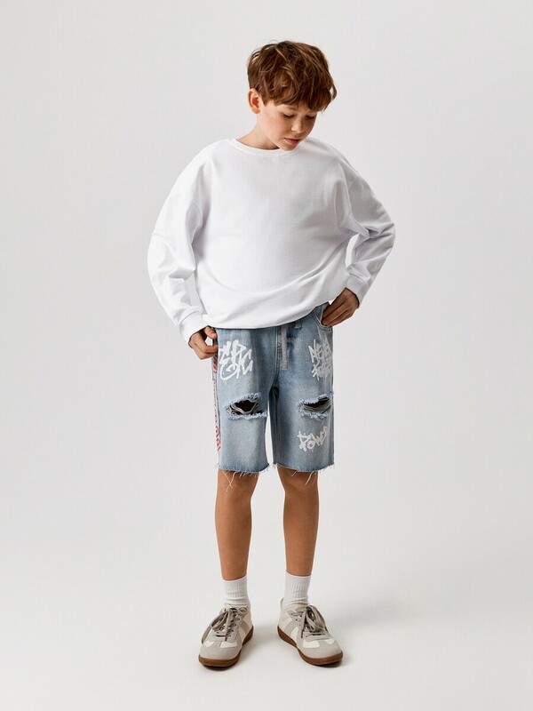 Шорты джинсовые детские для мальчиков Aigon