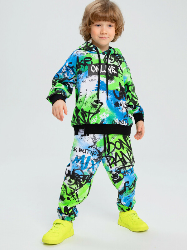 Брюки трикотажные для мальчиков