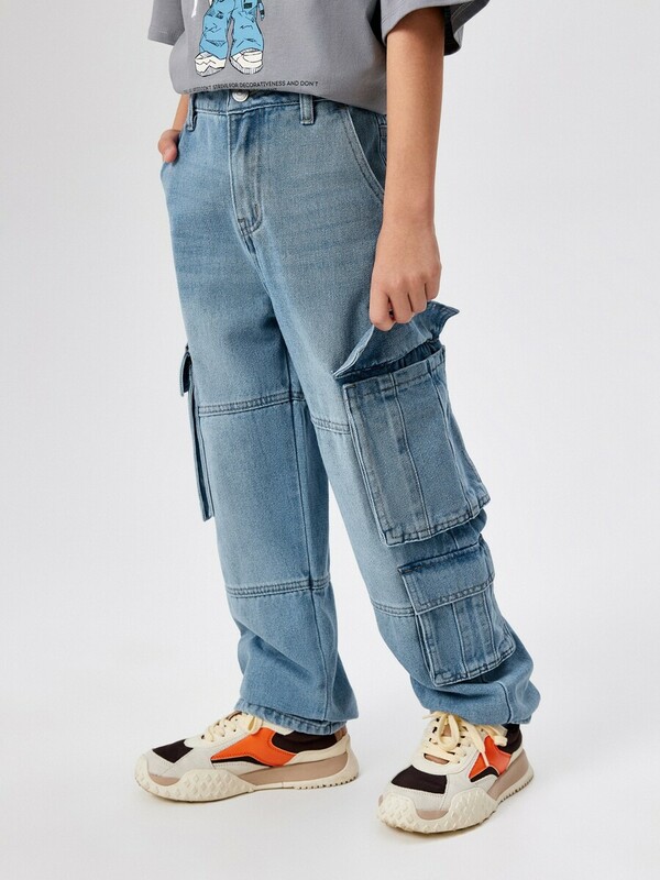 Брюки джинсовые детские для мальчиков Harvin