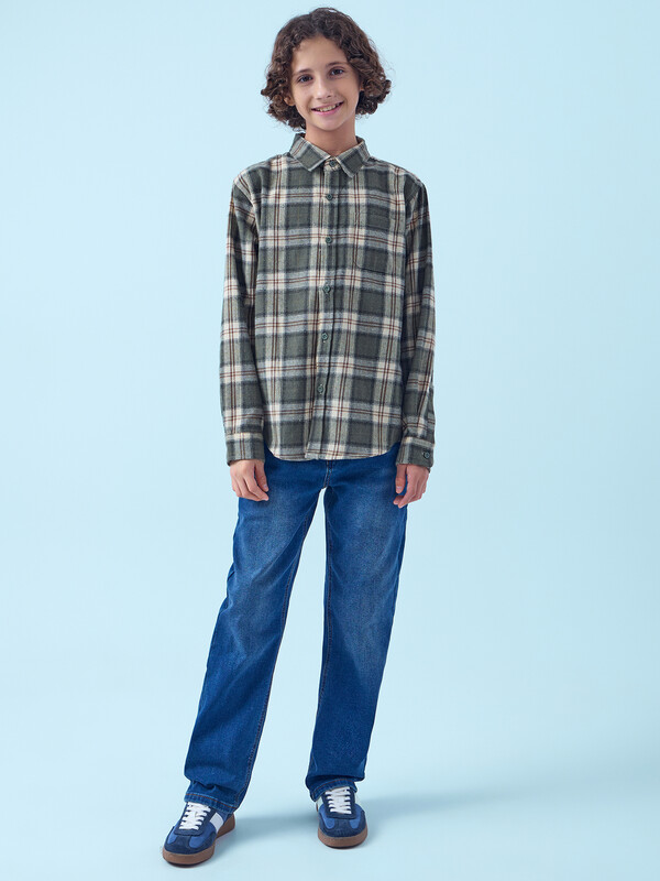 БРЮКИ ДЖИНСОВЫЕ ДЛЯ МАЛЬЧИКОВ (осенне-зимний ассортимент) 2025-2DTB102w-2