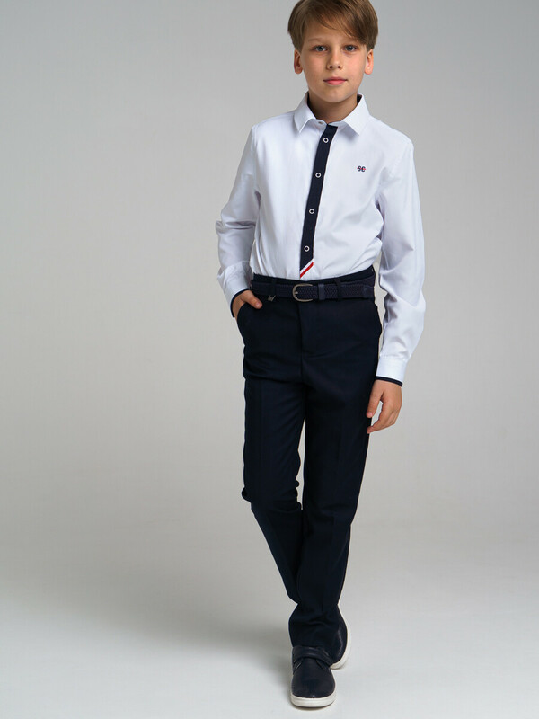Брюки текстильные для мальчиков (slim fit)