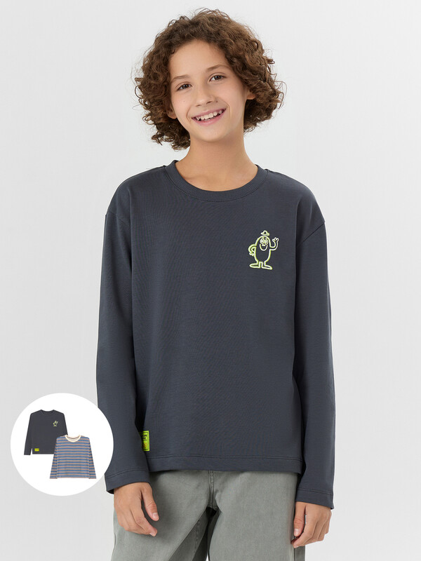 ЛОНГСЛИВ ДЛЯ МАЛЬЧИКОВ (2ШТ.) 123446-2