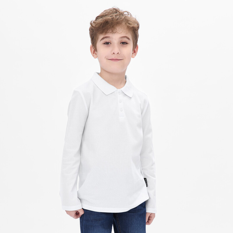 Рубашка-поло ДМ с длинным рукавом 200У-951