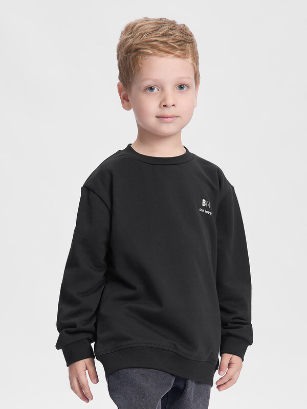 Свитшот ДМ «One love light» 203К-461-Ч