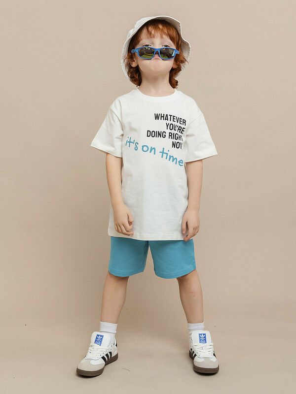 Футболка с коротким рукавом для мальчика (016_ЛС25)