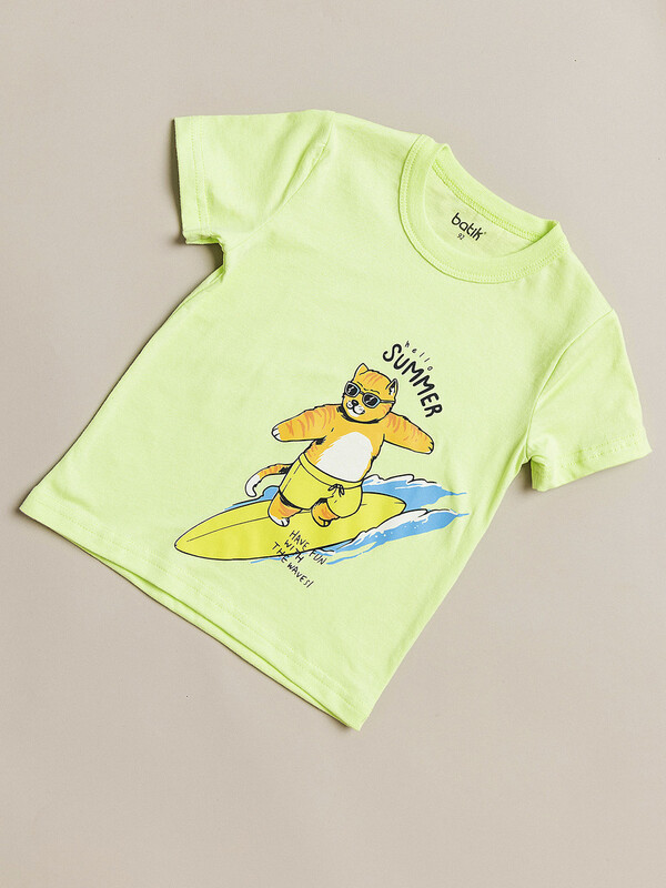 Футболка с коротким рукавом для мальчика (031_БК24)