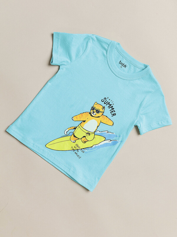 Футболка с коротким рукавом для мальчика (032_БК24)