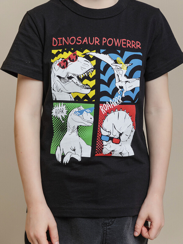 Футболка с коротким рукавом для мальчика (045_БК24)