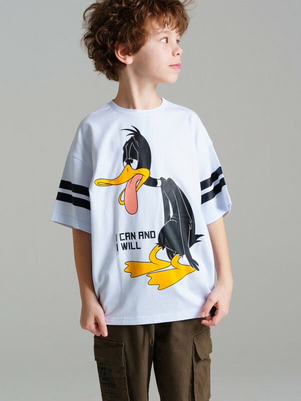 Фуфайка трикотажная для мальчиков (футболка)