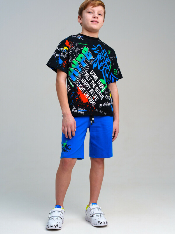 Фуфайка трикотажная для мальчиков (футболка)