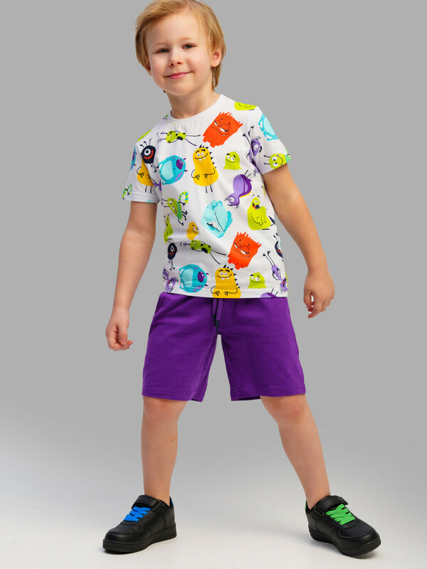 Фуфайка трикотажная для мальчиков (футболка)