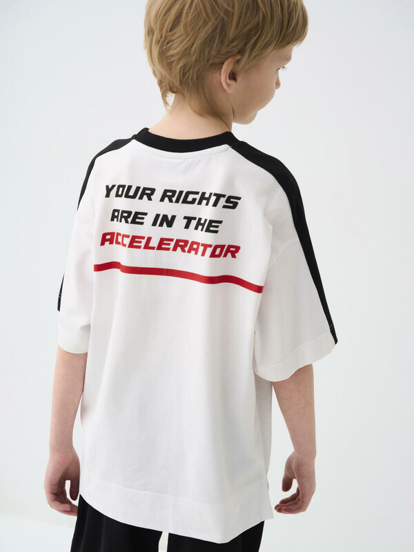 Фуфайка трикотажная для мальчиков (футболка)