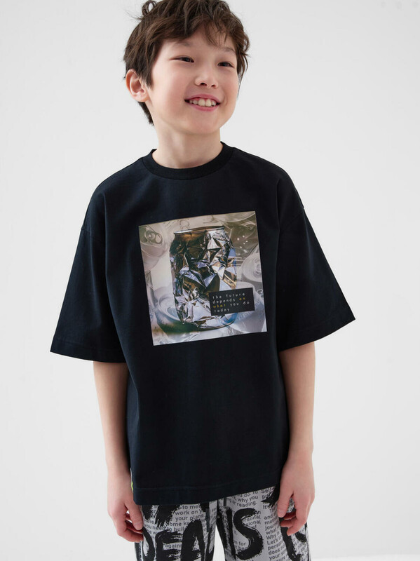 Фуфайка трикотажная для мальчиков (футболка)