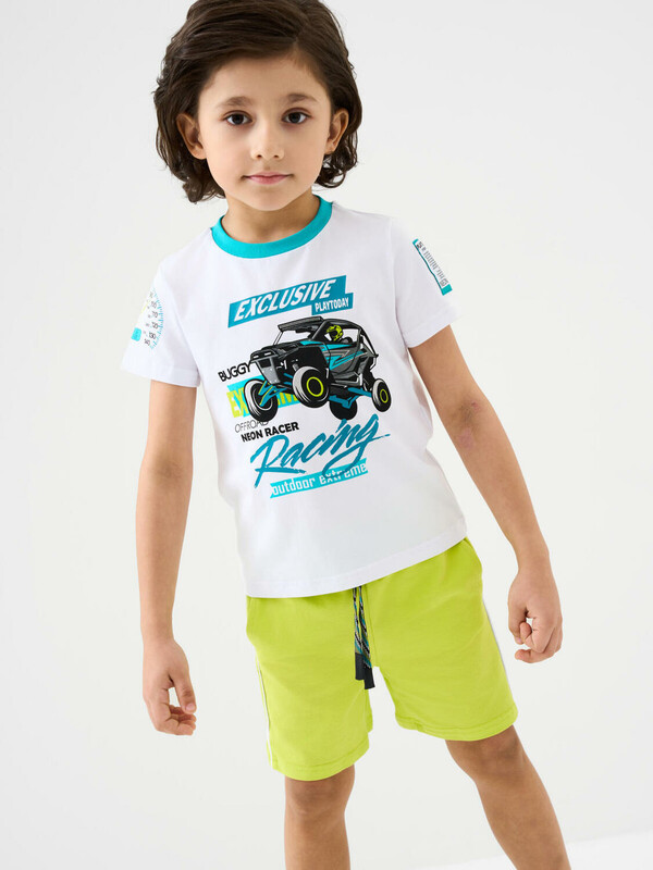 Фуфайка трикотажная для мальчиков (футболка)