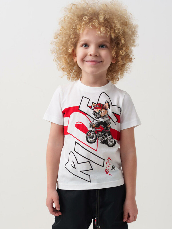 Фуфайка трикотажная для мальчиков (футболка)