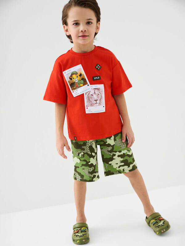 Фуфайка трикотажная для мальчиков (футболка)