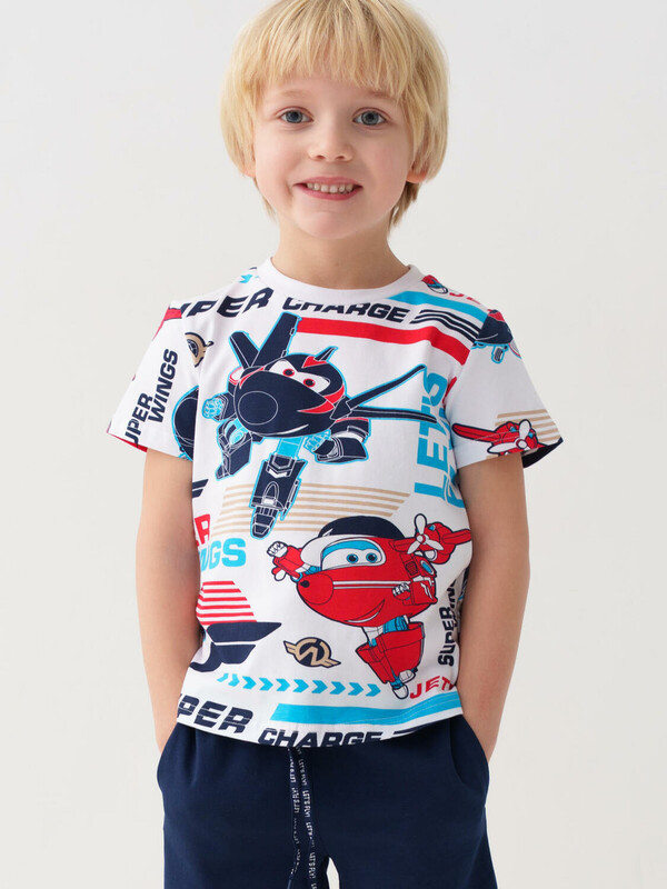 Фуфайка трикотажная для мальчиков (футболка)