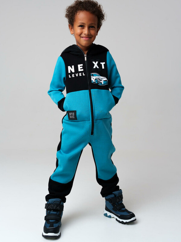 Комбинезон трикотажный для мальчиков