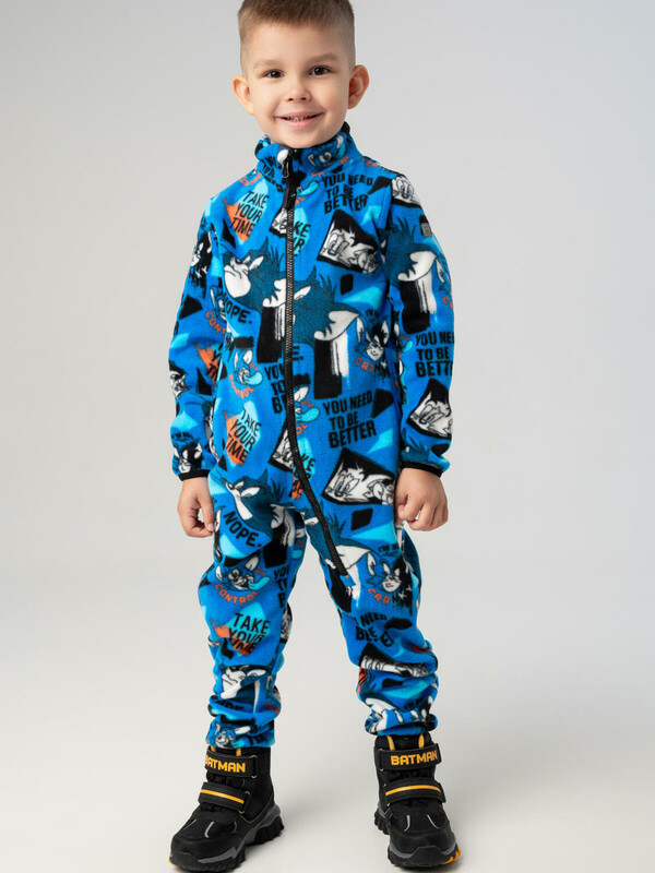 Комбинезон трикотажный для мальчиков