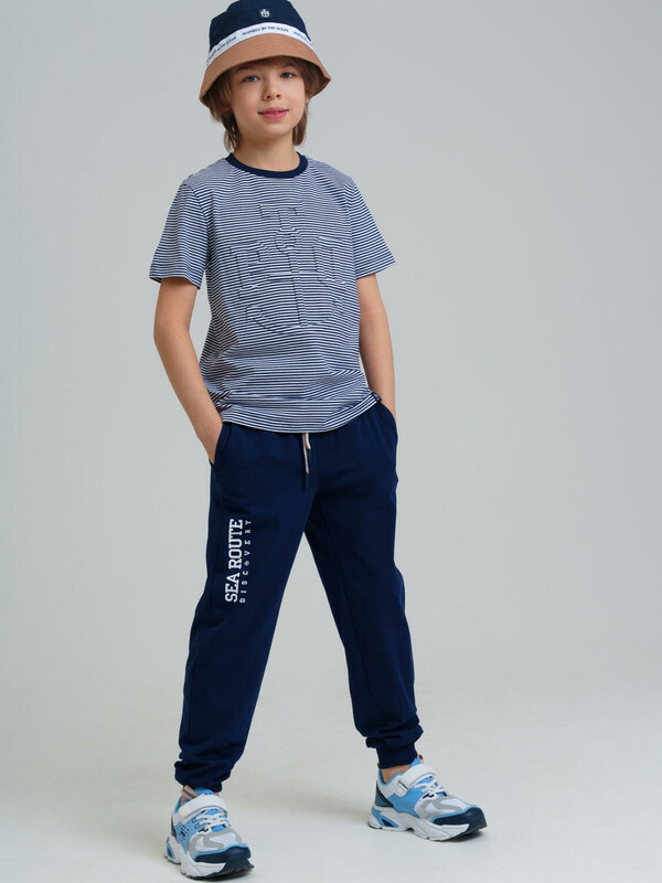 Комплект трикотажный для мальчиков: фуфайка (футболка), брюки