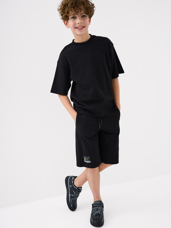 Комплект трикотажный для мальчиков: фуфайка (футболка), шорты